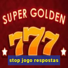 stop jogo respostas